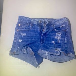 American Eagle Outfitters Super Stretch jean shorts sz 2